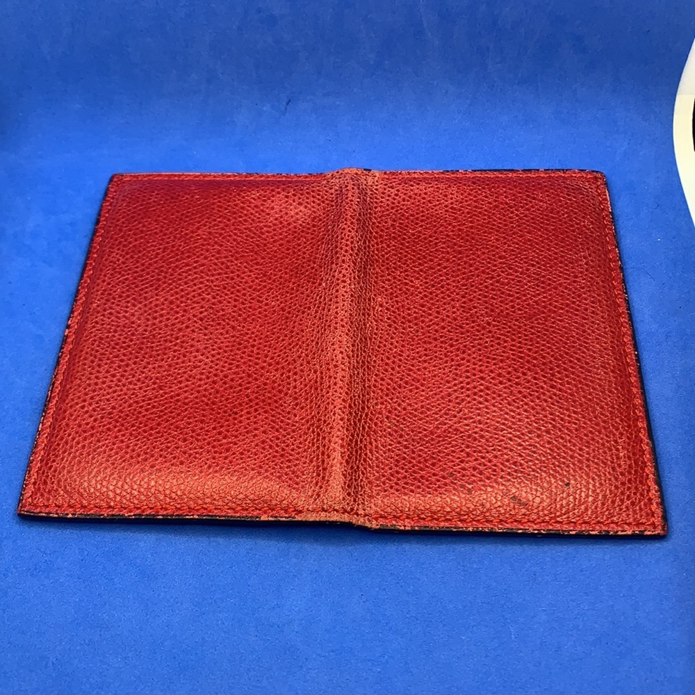 Authentic Valextra V2L03 Leather Card Case Red Col VEOO - Picture 3 of 6